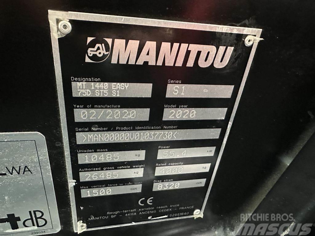 Manitou MT 1440 EASY - TOP ZUSTAND !! Ładowarki teleskopowe