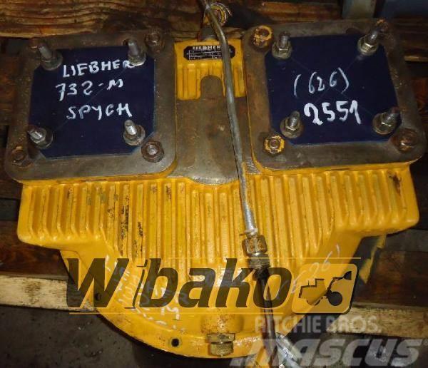 Liebherr Pump reducer (distributor gear) Liebherr PVG350B37 Spycharki gąsienicowe