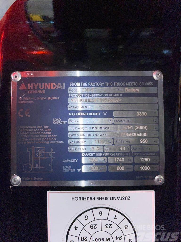 Hyundai 20B-9 Wózki elektryczne