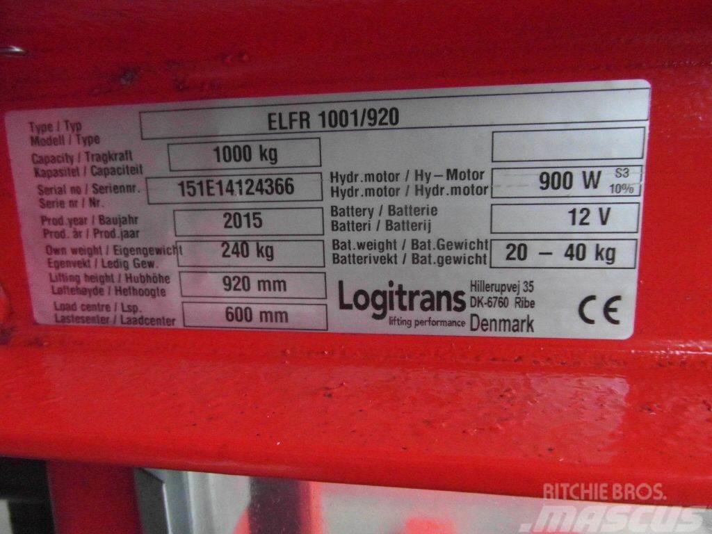 Logitrans ELFR1001/920 Wózki paletowe ręczne