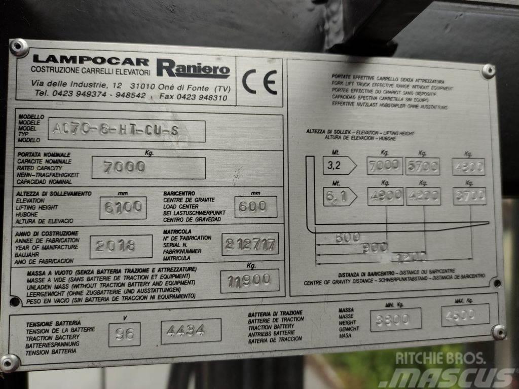  Raniero AC70-6-HT-CU-S Wózki elektryczne
