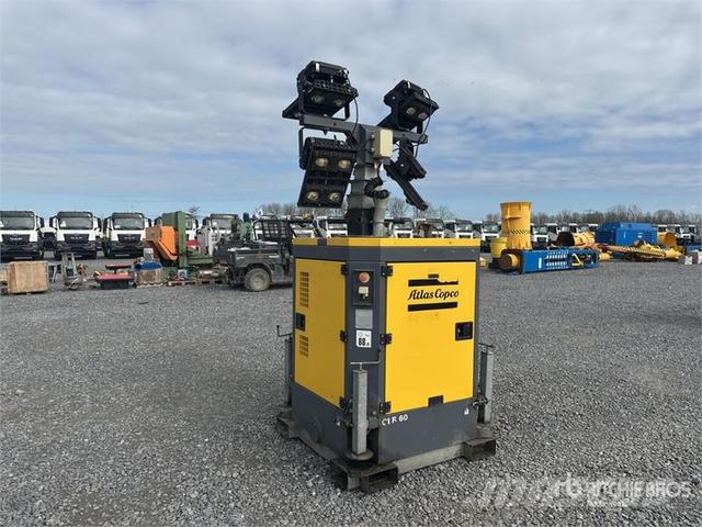Kup używany Atlas Copco QLB H60 5.5 kVA Light Tower na aukcji - Mascus ...